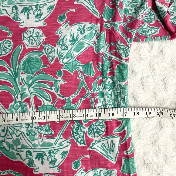 Lilly Pulitzer Cassie Pink Scorpion Bowl Holy Grail Knit Preppy Mini Dress S - Picture 7 of 8